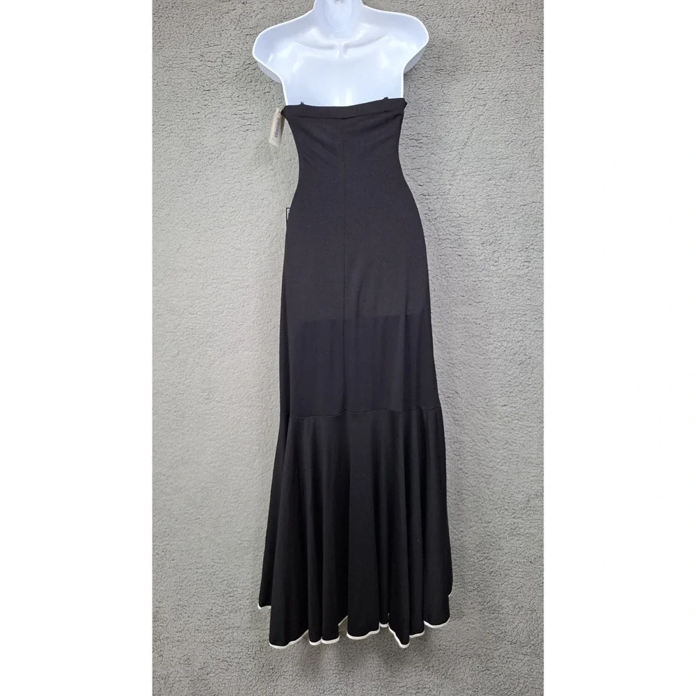 NEW City Triangles VTG Y2K Ruched Asymmetric Ruffle Whimsical Fairy Maxi Dress M